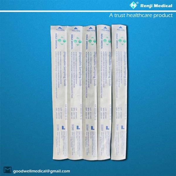 ABS Shaft Viral Sampling Swab , HFMD Specimen Collection Swab