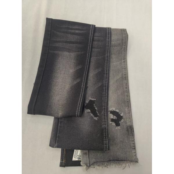 75.2%Cotton No elastic Cotton Polyester Rayon BLACK/BLACK 178-180cm Denim fabric 10*7 JSD3135A