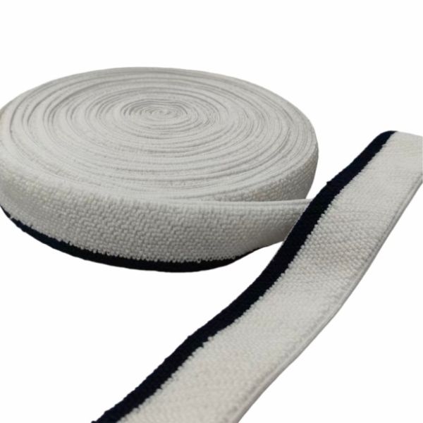 Grosgrain Elastic Waistband High Elasticity Custom Color Woven Webbing For Garment