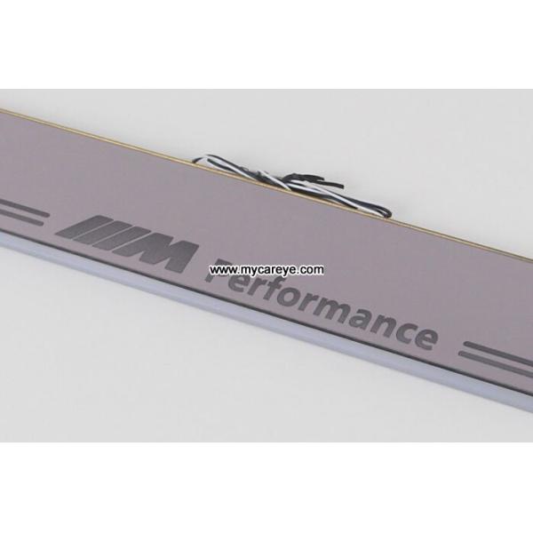 BMW M6 car led door courtesy light logo projector sill door pedal