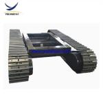 China OEM costomized 8 - 10 tons steeltracked undercarriage systems for hydraulic crawler drilling rig for sale