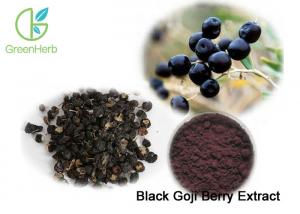 China 25% Anthocyanidin Goji Berry Lycium Barbarum Powder / Black Goji Berry Extract on sale