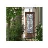 Galvanized Steel Remarkable Inlaid Door Glass For Building Hand Forged for sale