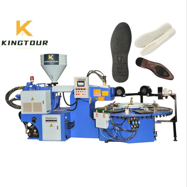 Automatic Slipper Injection Molding Machine Rotary Plastic Slippers Machine 18500W