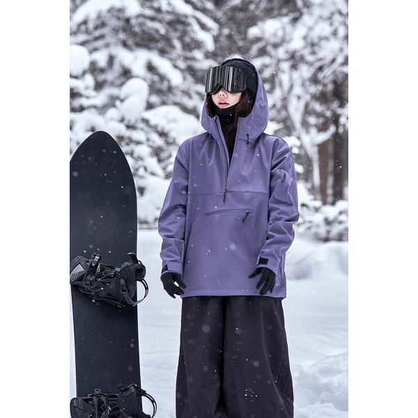 Custom OEM 3L Waterproof Windproof Snowboard Ski Hoodie Winter Couple Ski Jacket