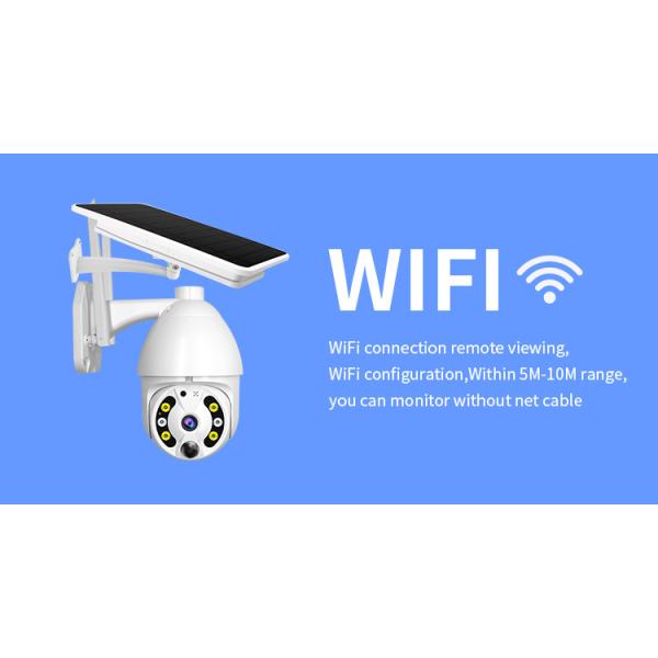 Outdoor Night Vision Wifi Solar Powered Camera Battery Powered Wireless Security Camera