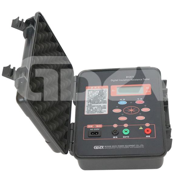 BY2671 High Performance Digital High Voltage Insulation Resistance Tester 500V 100V