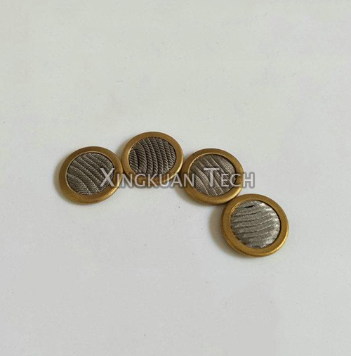 Button Folding Oil Screen Filter Interchange Moog Servo Valve