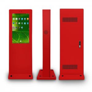 Wholesale Interactive Windows 10 32&quot; Sunlight Readable Digital Signage Red from china suppliers