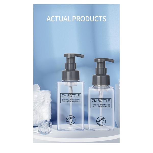 Reusable Cosmetic Foam Bottle Refillable 70mm Width 500ml Capacity
