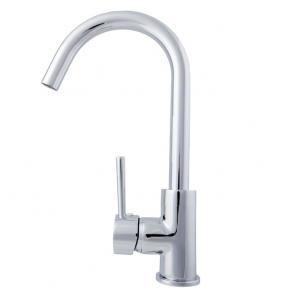 China Drip Free Performance Simple Kitchen Sink Faucets 360 Deg Swivel on sale