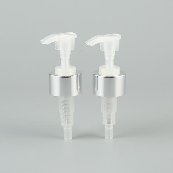 24/410 28-410 Dispensing Lotion Bottle Pump Silver