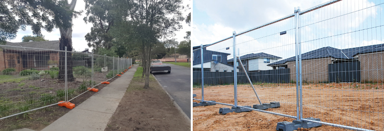 Hot Dip Galvanized Canada Australia Temporary Fence For Events 6*10ft