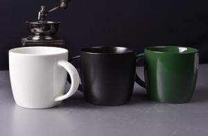 Wholesale Black Drum Chinese Ceramic Tea Mug For Water Juice 450ml FDA LFGB Dishwasher Safe from china suppliers