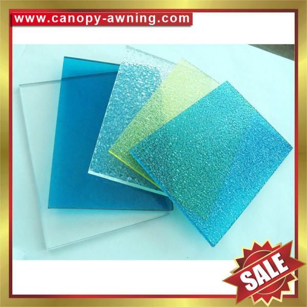 Quality high quality solid polycarbonate roofing PC sheet sheeting for building and greenhouse project for sale