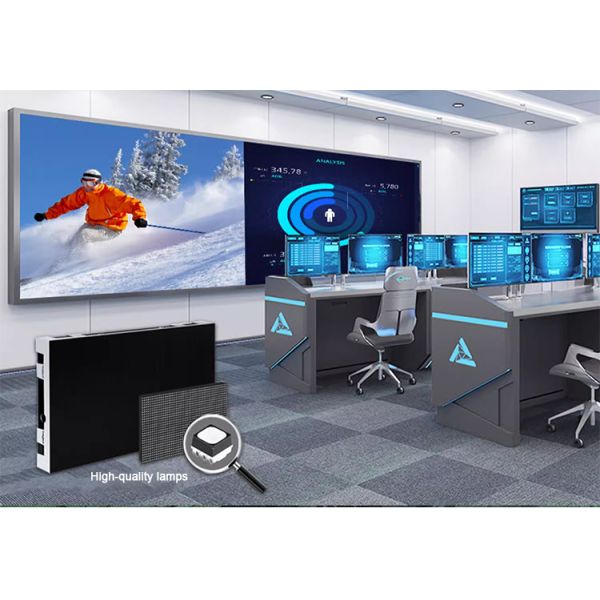 Flexible Curved P2.5 Indoor LED Wall Display Concave Screen Wall Panels