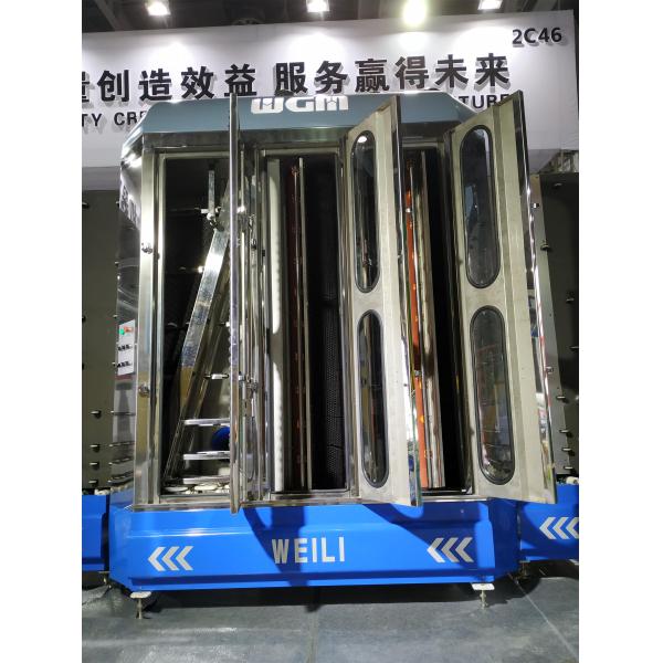 34 Kw Automatic Argon Gas Filling Line Insulating Glass Processing For Lowe Glass