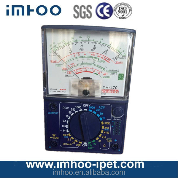 Environmental Cheap Analogue Multimeter Brands YH-471