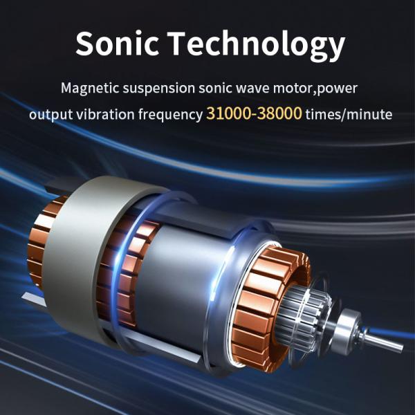 Automatic Sonic Electric Toothbrush Rechargeable Toothbrush For Adults Portable