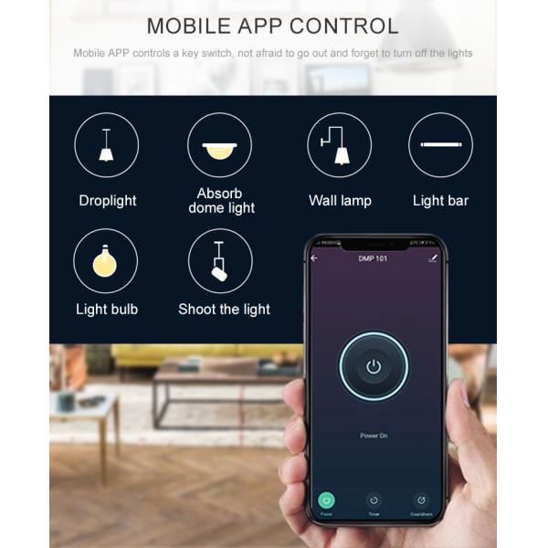 Smart Home Interruptor Smart Recessed Design Concave Concavo Glass Single Fire Line Without Neutral Wire Zigbe
