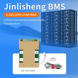Wholesale 4s-28s 30A-100a Smart Active Balancer Bms 48v Lto Battery Bms 100a For Electric Tricycle from china suppliers