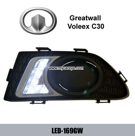 Greatwall Voleex C30 DRL LED Daytime Running Lights driving light kit