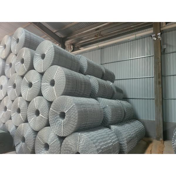Durable Eight Lines Welded Galvanized Wire Pipeline Reinforced Mesh For Oil And Gas