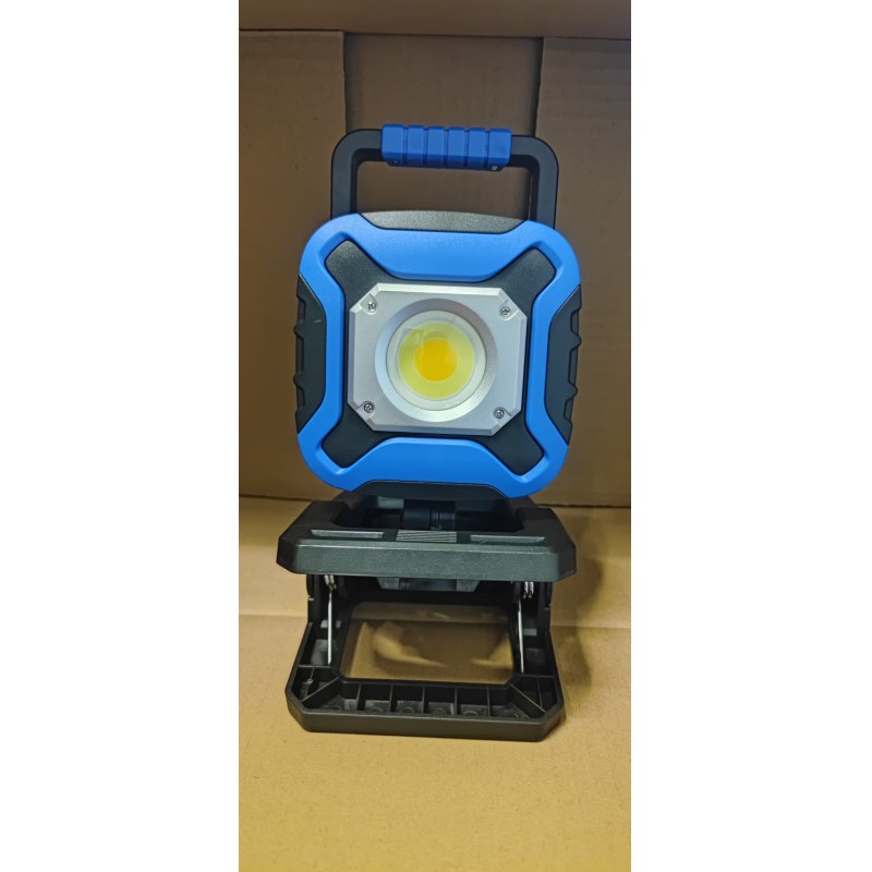 High-bright LED Charging Work Lamp with Magnet on the Bottom, Foldable Auto Repair Lamp, Cross-border Hot Sale 2025 New Model