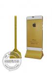Golden 43 Inch Iphone Style Touch Screen Kiosk Totem Networkd Display Managing
