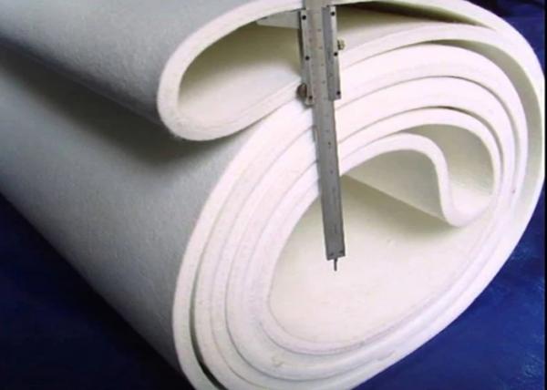 Quality 12mm Thickness White 100% Nomex Dupont Calender Endless felt belt for sale