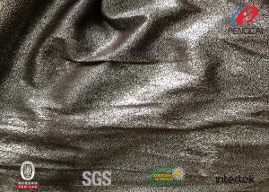 China Bronzing Micro Suede Polyester Fabric Knitted Faux Suede Material High End on sale
