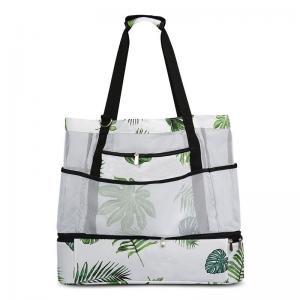 Wholesale Ice Pack All Over Print Portable Beach Bag With Double Layer from china suppliers
