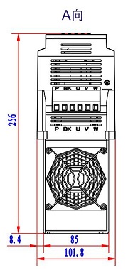 Full Closed Loop Digital Ac Servo Drive Position Control Compact Structure