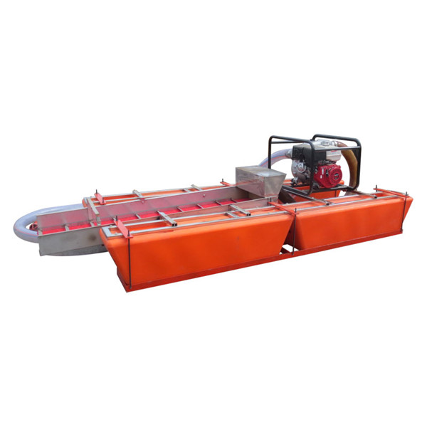 Portable Gold Mining Mini Dredger 10m Dredging Depth Lightweight Customized