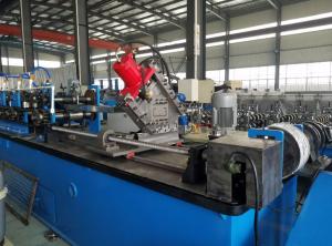 China Hydraulic Decoiler Rolling Shutter Strip Making Machine 550mm Steel Coil Width on sale