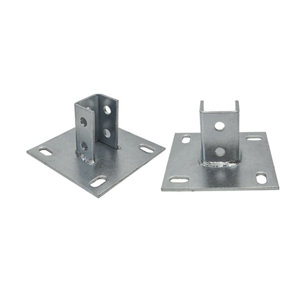 PV Panel Mount Base Heavy Duty Support Base Q235 Steel Material