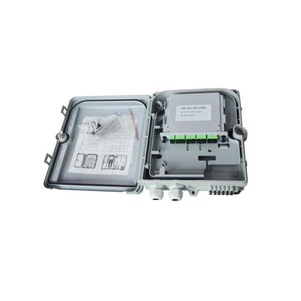 12 Port FTTH Termination Box with PC+ABS Alloy Material and IP65 Protection for Outdoor Fiber Distribution