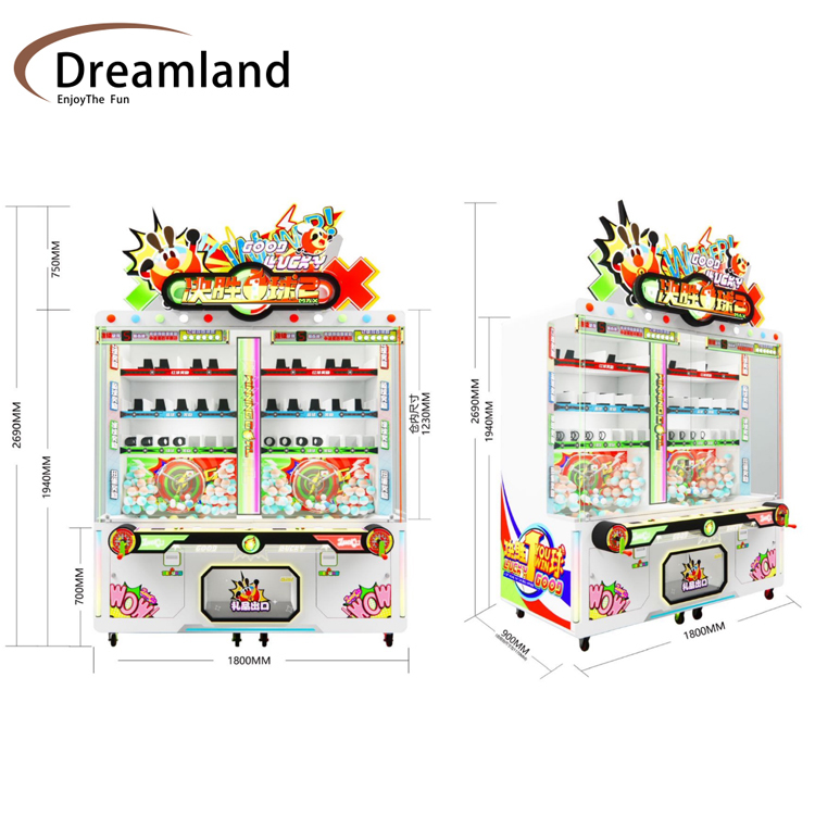 Lucky Ball Win Claw Machine