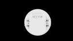 RS-485 version 24G MMWAVE Presence and motion detectors with flush mounting