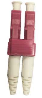 Yellow SC LC Fiber Optic Patch Cord Short Boot ROUND DX