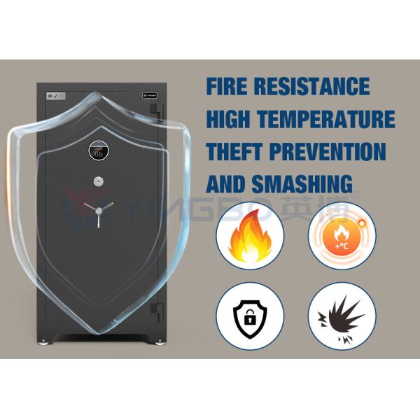 Over 5 cu ft Fireproof Rating 30-120mins Fireproof Safe Box Resistant Security Box