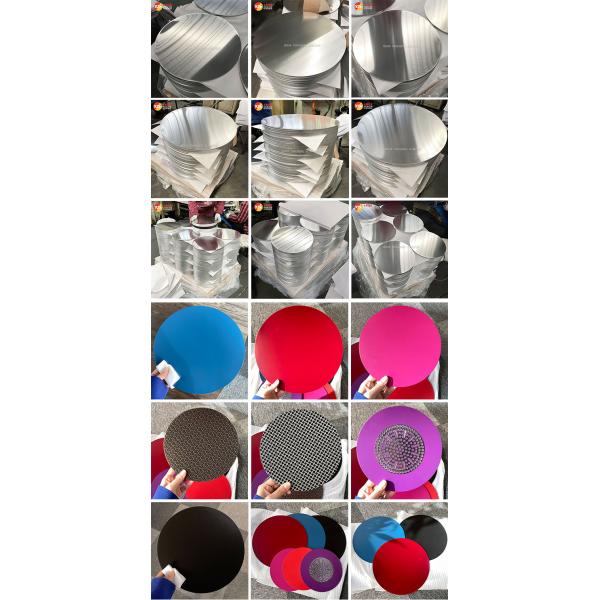 Customizable 1050/1060/3003 Aluminum Circle Discs for Africa/Middle East