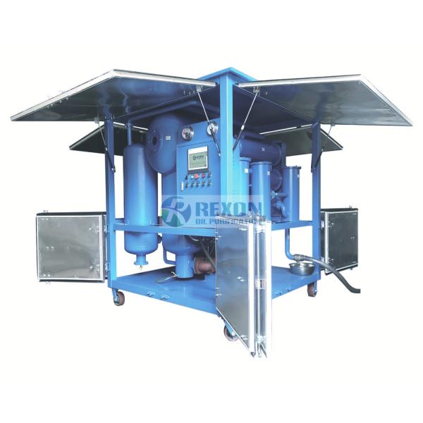 Fully Enclosed Type Substation Field Use Vacuum Transformer Oil Purifier Machine 6000 Liters/Hour