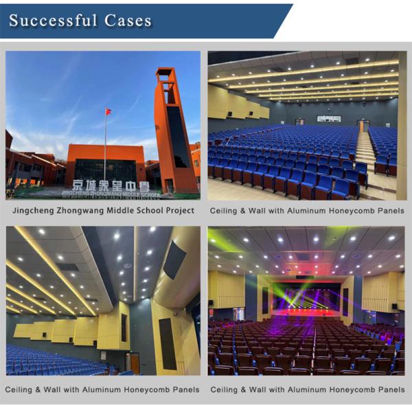 Interior Facade Wall Ceiling Cladding Decorative Aluminum Aluminium Composite Honeycomb Panel