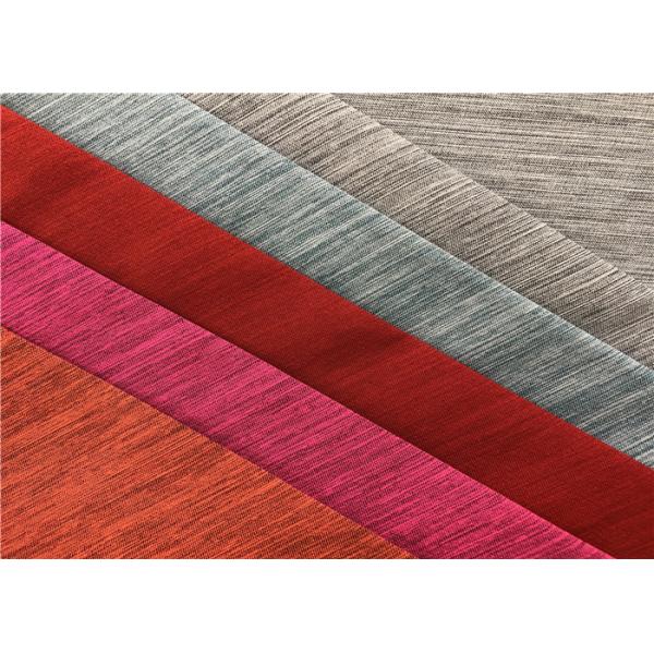 Smooth Surface 100 Polyester Elastane Fabric Stretch Two - Tone Coating Good Dimensional Stability
