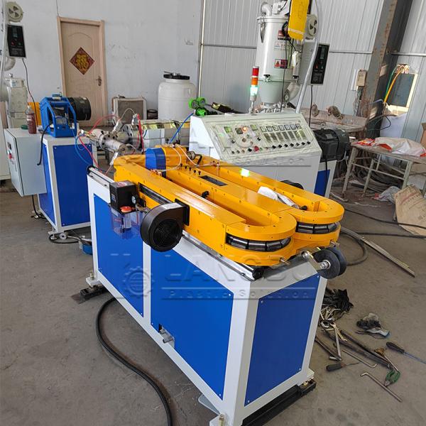 Plastic PP PE Corrugated Pipe Extrusion Line
