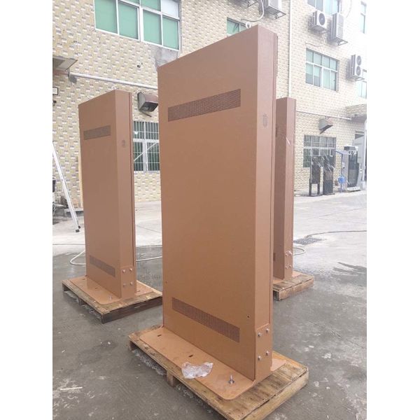 55-inch vertical waterproof high-brightness electronic bus stop sign outdoor lcd monitor for shopping malls