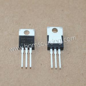 China N Channel 60V POWER Mosfet Switching Regulator Ic SUP75N06-08 75A Id ROHS Approval on sale
