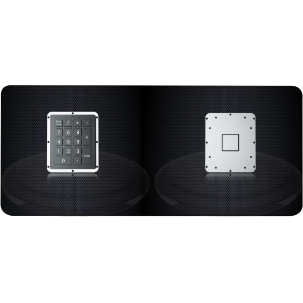 17 Keys Waterproof Industrial Keypad Durable Numeric Keypad With Backlight