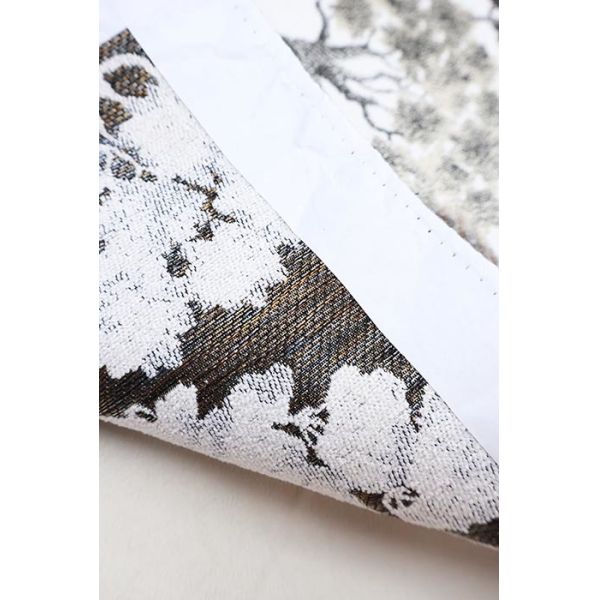100% Polyester European classic tree pattern Woven Jacquard Fabric